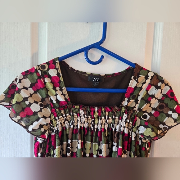 AGB Multicolor Patterned Top - Picture 3 of 5